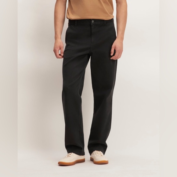 Everlane Men's Organic Painter Pant Black - Picture 2 of 13